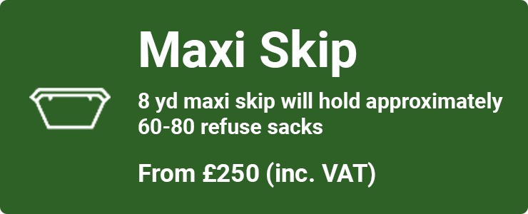 8 yard Maxi skip price
